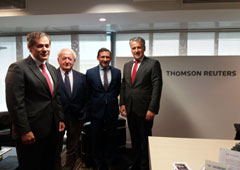 Thomson Reuters renueva el un convenio de colaboración con Santander Justicia para la celebración de foros jurídicos presenciales