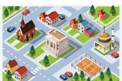 Práctica de las notificaciones en el anteproyecto de lPACAP Dibujo de un barrio