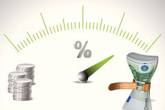 El nuevo mercado alternativo de renta fija (marf): ¿un nuevo vehículo de financiación para las pymes? Monedas, aguja medidora y billetes