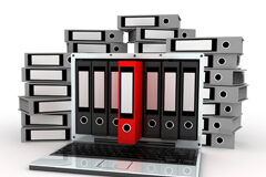 EL BOE deberá seguir utilizando el fichero “robots.txt” Unos archivadores dentro de la pantalla de un portatil