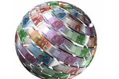 Precios de transferencia: generación de valor para la empresa Una bola del mundo hecha con dinero