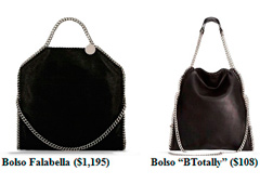 Bolso Falabella y Bolso “BTotally”