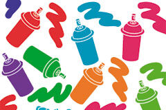 Grafitis: delito de daños o mero deslucimiento Botes con pintura para grafitis