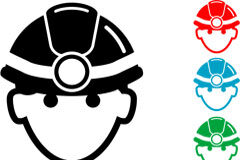 Los medios tecnológicos y la gestión de la prevención de riesgos laborales. Una visión auditora con implicación jurídica Cabezas con cascos de colores