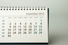 Septiembre se abrirá con una reforma del Código Penal y de la Ley de Financiación de partidos Calendario septiembre 2013