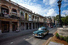 Comercializar con Cuba Una calle en Cuba