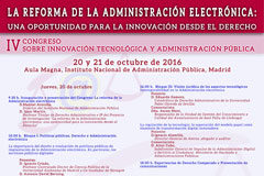 Las nuevas leyes del ordenamiento jurídico-administrativo IV Congreso sobre innovación tecnológica y administración pública