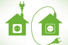 Real Decreto 900/2015 del 10 de octubre de 2015 Dos casitas verdes con enchufe