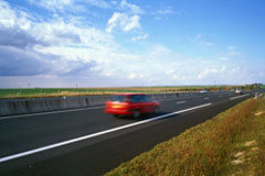 Se abre una vía de escape a la responsabilidad del conductor en accidentes de tráfico por atropello de especies cinegéticas Coche en circulación