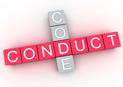 Palabras code conduct