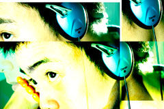 Contaminación acústica y derechos fundamentales (y II) Un chico con cascos.