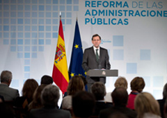 Mariano Rajoy en la Comisión de Reforma de las Administraciones Públicas