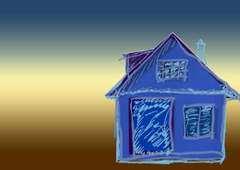 Dibujo de una casita