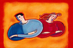 Familias reconstituidas: una nueva realidad jurídica no exenta de problemas Una expareja enfadada.