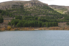 El agua, ¿competencia estatal? Vista del embalse de La Cuenca del Ebro