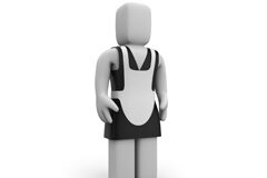 La Nueva regulación del Régimen de las Empleadas de Hogar Un muñeco bon bata gris y delantal blanco