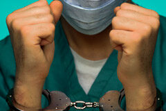 La enajenación mental en el procedimiento penal Esposado