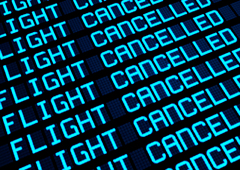 Palabras flight cancelled
