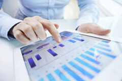 El nuevo Gobierno Corporativo tras la reforma 31/2014: más Junta y mejor Consejo Imagen de un gráfico en un IPAD