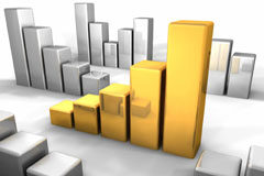 Precios de Transferencia, una oportunidad de análisis del negocio Gráficos dorados y plateados.