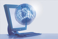 Un nuevo procedimiento para una nueva Administración Ordenador y bola del mundo