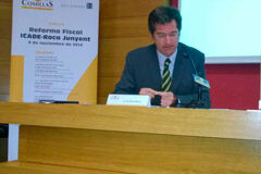 Juan Alberto Urrengoechea, Socio de Fiscal en Roca Junyent echa de menos en la reforma fiscal “la falta de integración del Impuesto de Sociedades con el IRPF” Joan Roca, vicepresidente de Roca Junyent