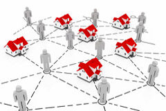 Régimen de mayorías para la adopción de acuerdos en la junta de propietarios Casitas y muñequitos enlazados