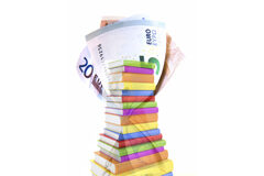 Los libros: del precio fijo al corsé Biletes con fondo de libros