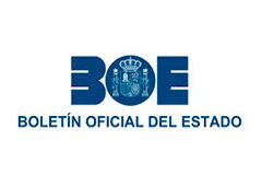 La notificación por edictos, el BOE tablón edictal único Logo BOE