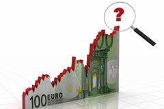 La seguridad social, un sistema en permanente revisión Un billete con una lupa