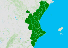 Mapa comunidad valenciana Mapa comunidad valenciana