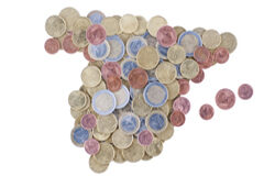 El Plan Anual de Control Tributario y Aduanero 2012 El mapa de España hecho con monedas