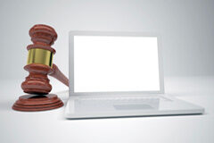 La administración judicial. Una desconocida Mazo y portatil