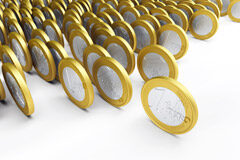 Provisiones e impuesto sobre sociedades Varias monedas de euro