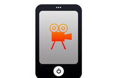 Sin streaming no hay paraíso: Europa estudia los límites de las películas online Icono de películo en pantalla de un móvil