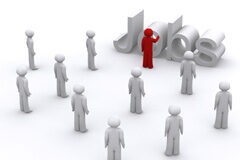 ¿Vulnera el derecho fundamental a la huelga, el esquirolaje interno? Varios muñecos blancos y uno rojo