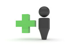 Imitación en aprovechamiento indebido de la reputación ajena Un signo más verde y un muñequito gris