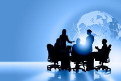 El acto de conciliación Personas reunidas