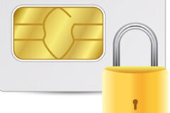 La esperada nueva Ley Orgánica de Protección de Datos se publicará en los próximos días Chip de tarjeta y candado