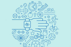 ‘Black mirror’ ya está aquí (o nuevas formas de control laboral) Dibujo de un brazo con una pulsera rastreadora