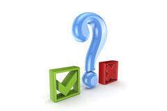 Todo lo que necesita saber sobre el periodo de prueba de los contratos de trabajo Símbolo de válido, aspa e interrogante