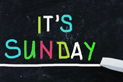 El trabajo en domingos y festivos, una imposición creciente Leyenda Sunday