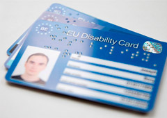Tarjeta Europea de discapacidad