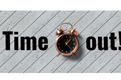 La suspensión de los plazos para la tramitación de los procedimientos administrativos derivados del estado de alarma Time out