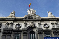 El TC considera que el Estatuto fragmenta la cuenca del Guadalquivir Fachada del Tribunal Supremo.