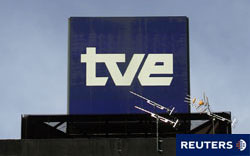 El letrero de TVE