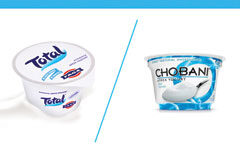 No todos los yogures pueden denominarse ‘Yogur griego’ en Reino Unido, aunque lo parezcan Dos yogures